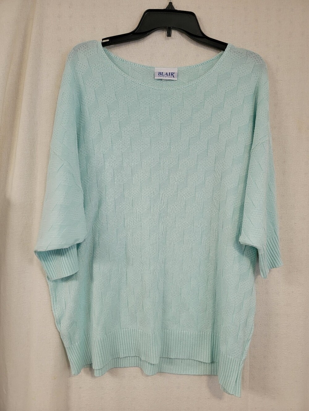 Blair Light Mint Scoop Neck Knit Sweater